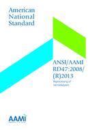 AAMI RD47:2008/(R)2013 AAMI RD47:2008/(R)2013