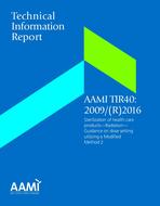 AAMI TIR40:2009/(R)2016 AAMI TIR40:2009/(R)2016