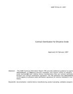 AAMI TIR14:1997 AAMI TIR14:1997