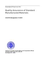AASHTO R 38-04 AASHTO R 38-04
