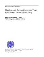 AASHTO R 39-05 AASHTO R 39-05