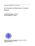 AASHTO T 137-04 AASHTO T 137-04