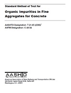 AASHTO T 21-05 (2009) AASHTO T 21-05 (2009)