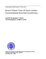 AASHTO T 236-03 AASHTO T 236-03