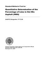AASHTO T 72-08 AASHTO T 72-08
