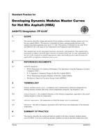 AASHTO PP 62-09 AASHTO PP 62-09