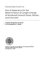 AASHTO M 210-10 AASHTO M 210-10