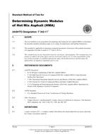 AASHTO T 342 AASHTO T 342