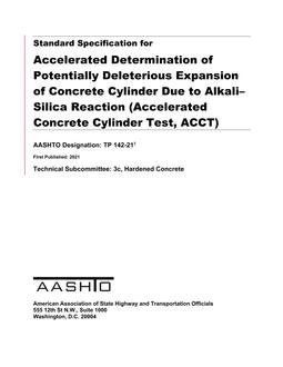 AASHTO TP 142 AASHTO TP 142