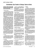 AATCC 163-2002 AATCC 163-2002