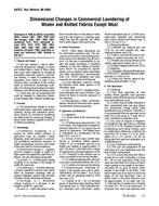 AATCC 96-2004 AATCC 96-2004