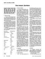 AATCC 20-2004 AATCC 20-2004