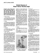 AATCC 66-2003 AATCC 66-2003