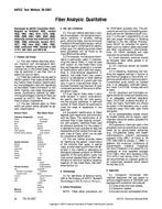 AATCC 20-2007 AATCC 20-2007