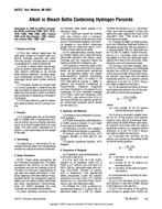 AATCC 98-2007 AATCC 98-2007