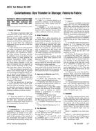 AATCC 163-2007 AATCC 163-2007