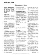 AATCC 107-2009 AATCC 107-2009