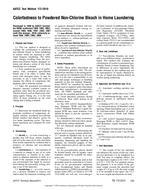 AATCC 172-2010 AATCC 172-2010