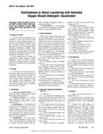 AATCC 190-2010 AATCC 190-2010