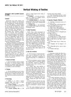 AATCC 197-2011 AATCC 197-2011