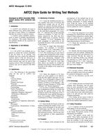 AATCC M12-2018 AATCC M12-2018