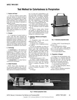 AATCC TM15 AATCC TM15