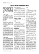 AATCC 76-2011 AATCC 76-2011