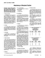 AATCC 79-2000 AATCC 79-2000