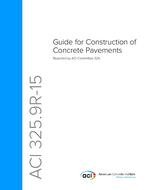 ACI 325.9R ACI 325.9R