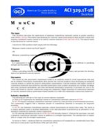 ACI 329.1T ACI 329.1T
