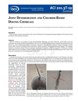 ACI 201.3T ACI 201.3T