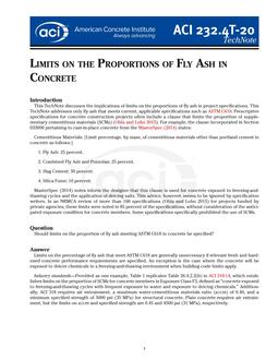 ACI 232.4T ACI 232.4T