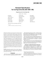 ACI 308.1-98 ACI 308.1-98