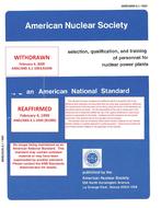 ANS 3.1-1993 (R1999)