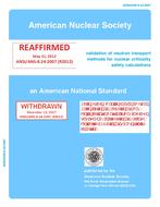 ANS 8.24-2007 (R2012) (W2017) ANS 8.24-2007 (R2012) (W2017)