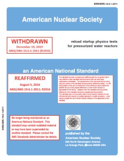 ANS 19.6.1-2011 (R2016)(W2019) ANS 19.6.1-2011 (R2016)(W2019)