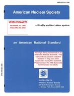 ANS 8.3-1986 ANS 8.3-1986