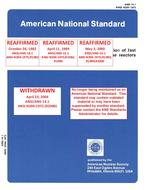 ANS 14.1-1975 (R2000) ANS 14.1-1975 (R2000)