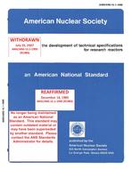 ANS 15.1-1990 (R1999) ANS 15.1-1990 (R1999)