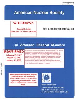 ANS 57.8-1995 (R2017)(W2020) ANS 57.8-1995 (R2017)(W2020)