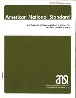 ANS 2.2-1974 ANS 2.2-1974
