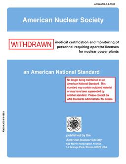 ANS 3.4-1983 ANS 3.4-1983