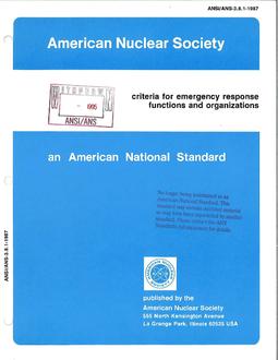 ANS 3.8.1-1987 ANS 3.8.1-1987