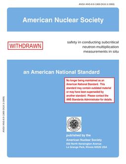 ANS 8.6-1969 (N16.3) ANS 8.6-1969 (N16.3)