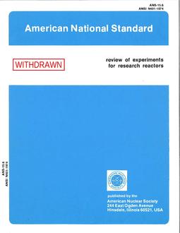 ANS 15.6 ANS 15.6