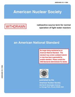 ANS 18.1-1984 ANS 18.1-1984