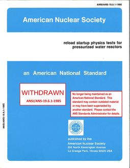 ANS 19.6.1-1985 ANS 19.6.1-1985