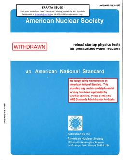 ANS 19.6.1-1997 ANS 19.6.1-1997