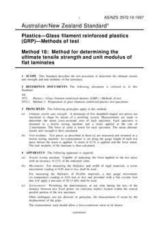 AS/NZS 3572.18 AS/NZS 3572.18