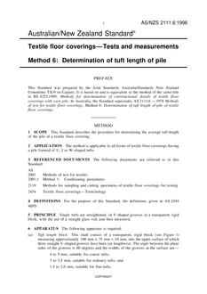 AS/NZS 2111.6 AS/NZS 2111.6